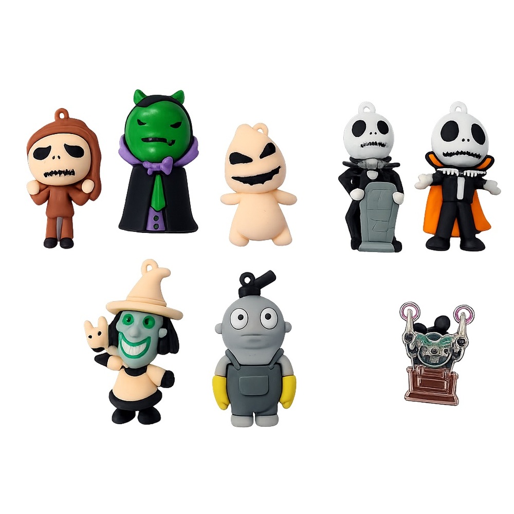 Nightmare Before Christmas Halloween Charms Lot Jack Skellington Oogie Zero